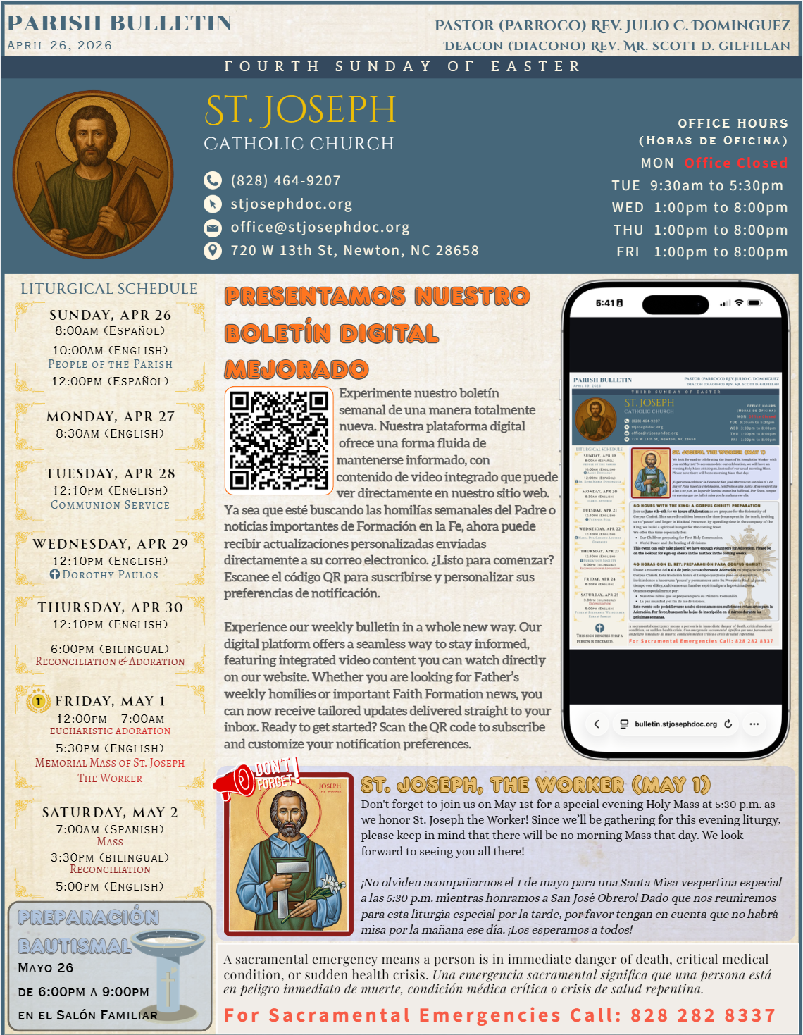 May 3 Boletín