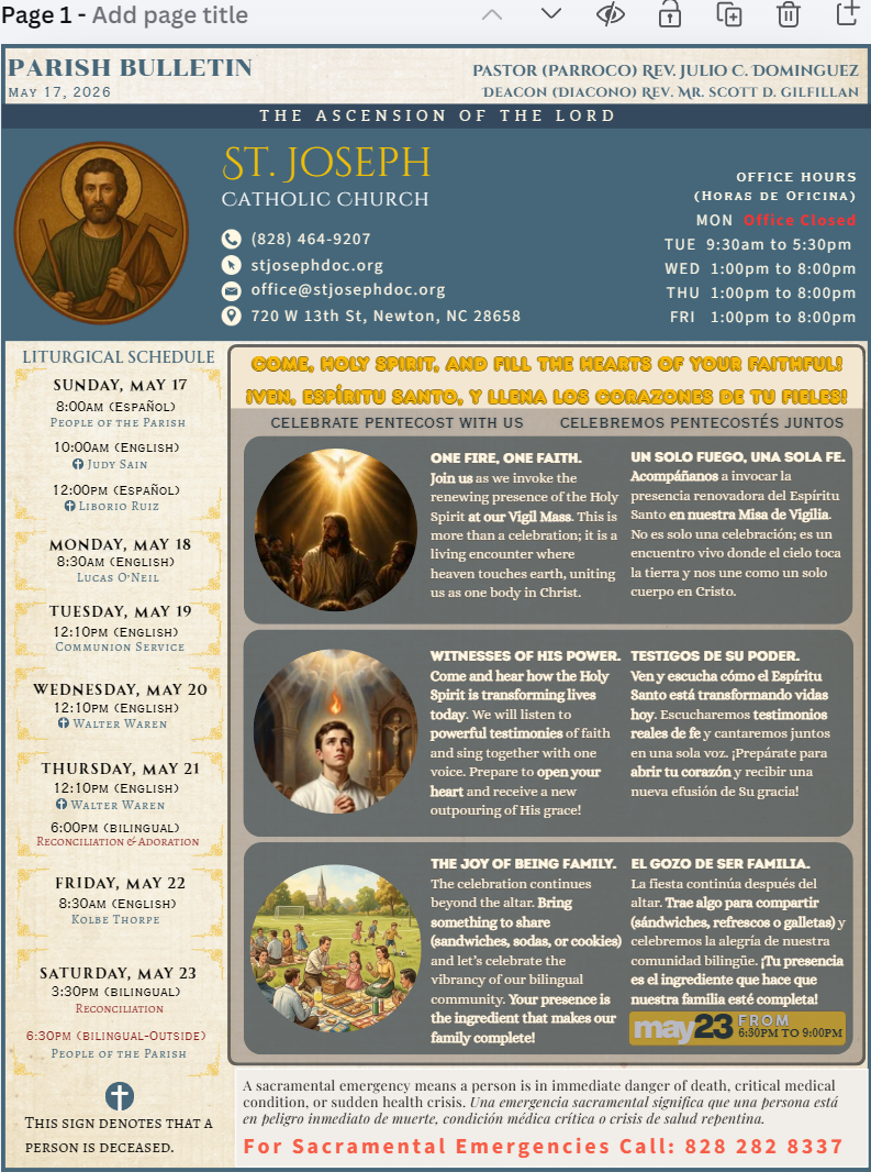 May 17 Boletín