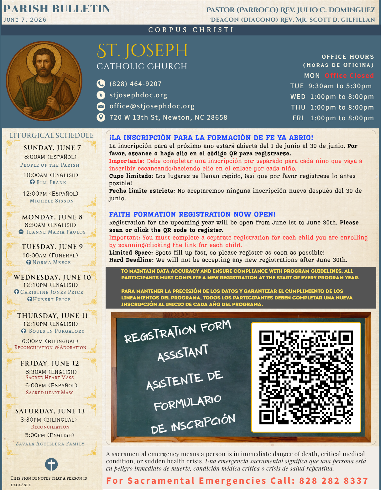 June 7 Boletín