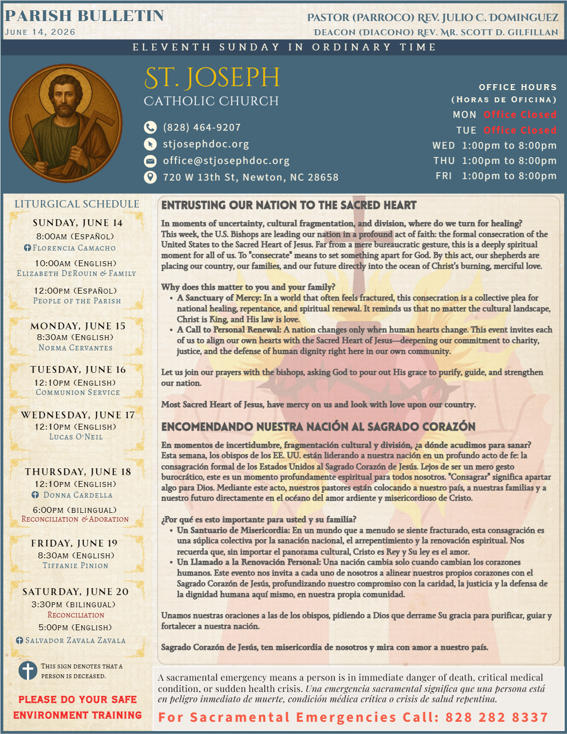 June 14 Boletín