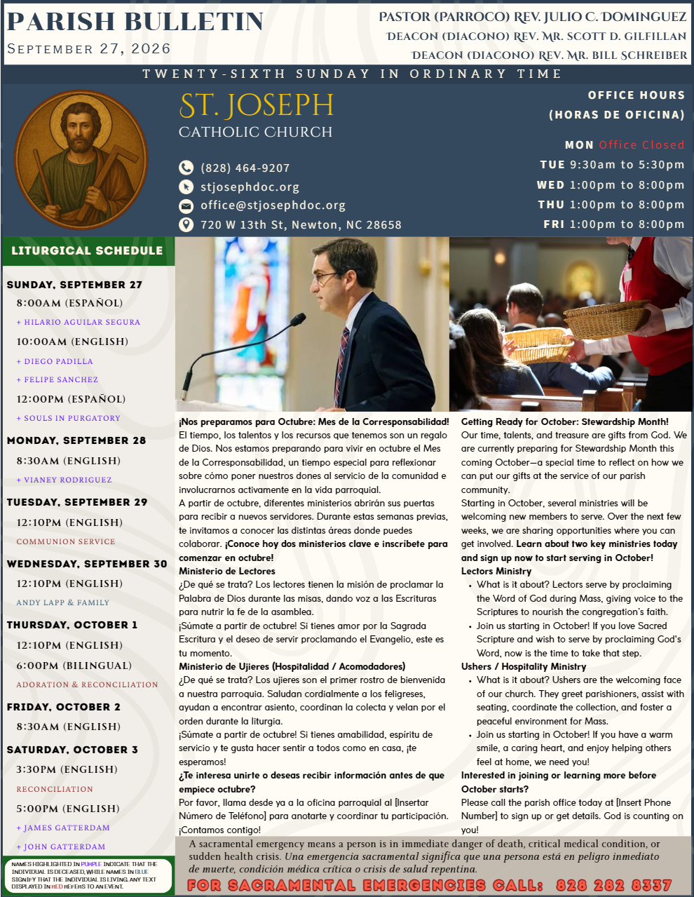 September 27 Bulletin